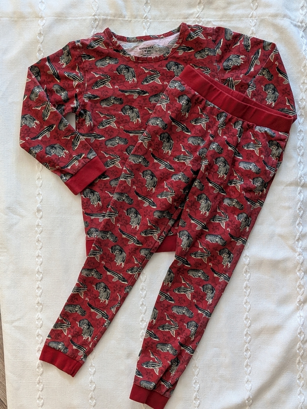 Svaha USA Pyjama Fish Kids Pajamas Set
